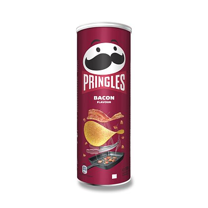 Obrázek produktu Pringles - slané snacky - Slanina, 165 g