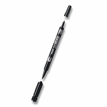 Obrázok produktu permanentný popisovač Pilot Twin Marker, čierny