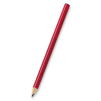 Obrázek produktu Grafitová tužka Faber-Castell Grip Jumbo - tvrdost B (číslo 1), červená