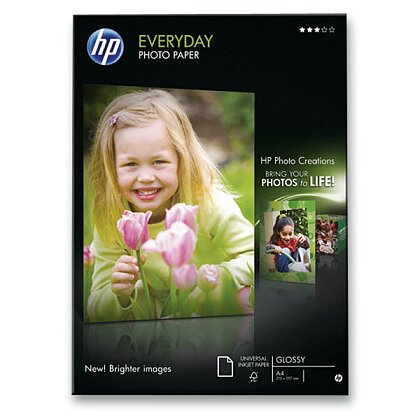 Obrázek produktu HP Everyday Photo Paper - papír pro tisk fotografií - A4, 200 g, 25 listů, Q5441A