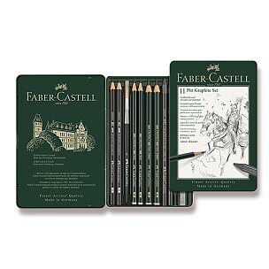 Grafitové ceruzky Faber-Castell Pitt Monochrome Graphite