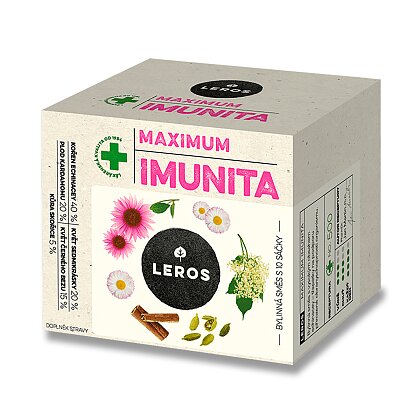 Obrázok produktu Leros Imunita - bylinkový čaj - Echinacea a Sedmokráska, 10 x 1,2 g