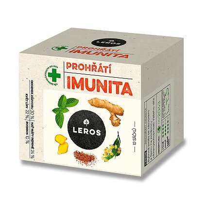 Obrázok produktu Leros Imunita - bylinkový čaj - Lipa & Zázvor, 10 x 2 g