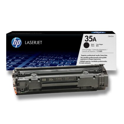 Obrázek produktu HP - toner č. 35A, CB435A, black (černý) pro laserové tiskárny