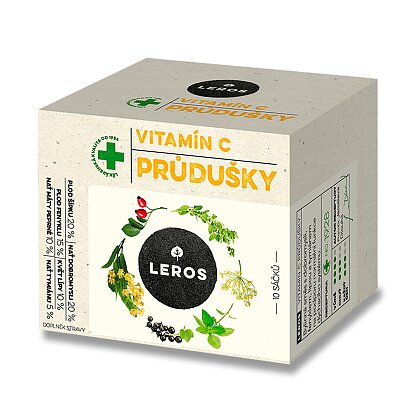 Obrázok produktu Leros Priedušky - bylinkový čaj - Šípka a Lipa, 10 x 1,5 g