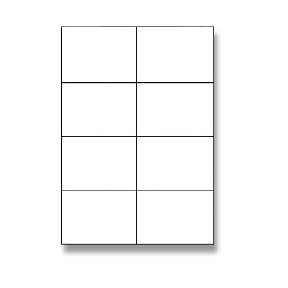 Obrázok produktu Rayfilm Glossy - samolepiace etikety - 105,0 x 74,2 mm, 160 etikiet