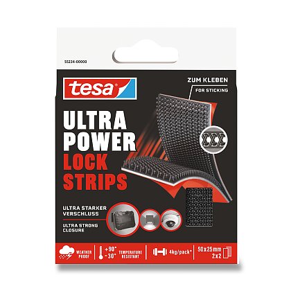 Product image Tesa® Ultra Power Lock  - velcro - 50 x 25 mm