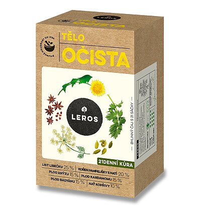 Obrázok produktu Leros Dobré bytie - bylinkový čaj - Očista tela
