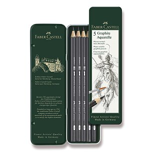 Akvarelové grafitové ceruzky Faber-Castell Graphite Aquarelle