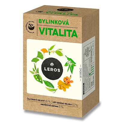 Obrázek produktu Leros - bylinný čaj - Bylinková vitalita