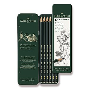 Grafitové ceruzky Faber-Castell 9000