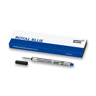 Obrázek produktu Náplň Montblanc do rolleru bez víčka - M, royal blue