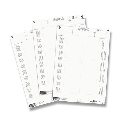 Obrázek produktu Durable - náhradní štítky pro návlek na nohu palety