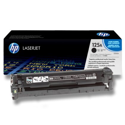 Obrázek produktu HP - toner CB540A, black (černý) č. 125A pro laserové tiskárny