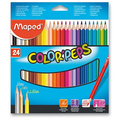 Obrázek produktu Maped - pastelky - 24 barev