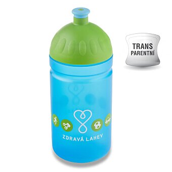 Obrázek produktu Zdravá lahev 0,5 l - Logo, modrá