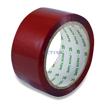 Obrázek produktu Reas Pack - barevná samolepicí páska - 48 mm×66 m, červená
