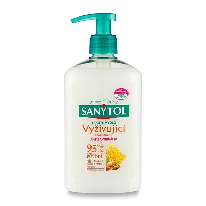 Obrázek produktu Sanytol Vyživující - tekuté mýdlo - Mandlové mléko & Mateří kašíčka, 250 ml
