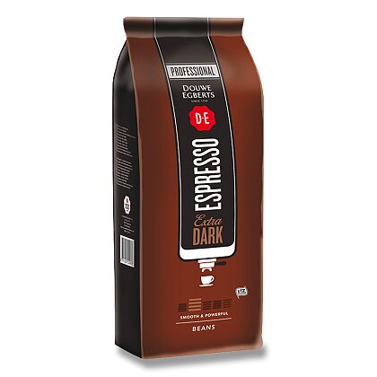 Obrázek produktu Douwe Egberts Espresso Extra Dark - zrnková káva - 1000 g