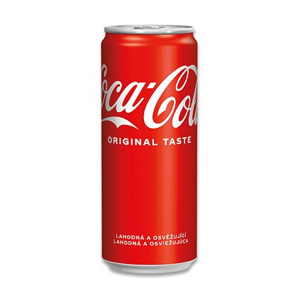 Obrázek produktu Coca-Cola - kolový nápoj - plech 0,33 l