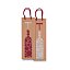 Preview image of product Sadoch Bottiglia Kraft - gift bag - 120 x 90 x 370 mm