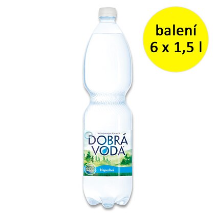 Obrázek produktu Dobrá voda - neperlivá voda - 6 × 1,5 l
