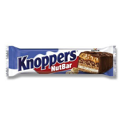 Obrázek produktu Knoppers NutBar - čokoládová tyčinka - lískooříšková, 40 g