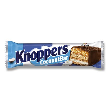 Product image Knoppers CoconutBar - chocolate bar - coconut, 40 g