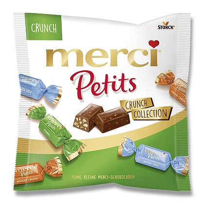Obrázek produktu Merci Petits Crunch Collection - čokoládky - 125 g