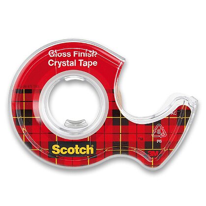 Obrázek produktu 3M Scotch Crystal - lepicí páska - 19 mm × 7,5 m