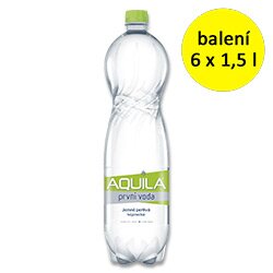 Levně Aquila - jemně perlivá voda - 6 × 1,5 l