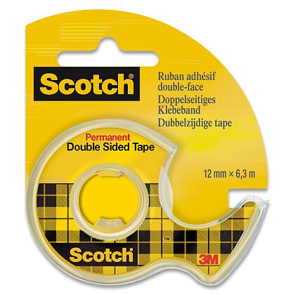 Obrázek produktu 3M Scotch Double - oboustranná lepicí páska - 12 mm × 6,3 m