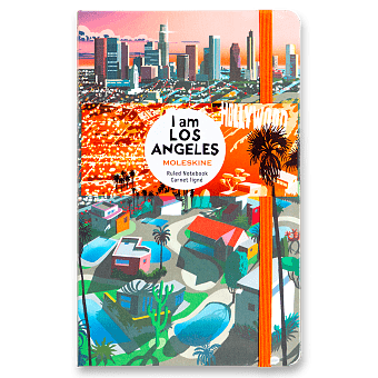 Obrázek produktu Zápisník Moleskine I am Los Angeles - tvrdé desky - L, linkovaný
