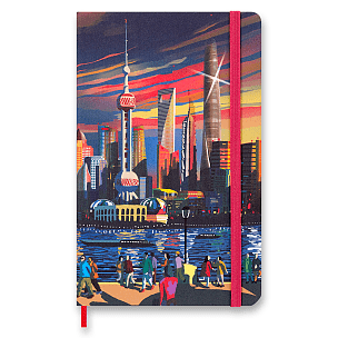 Zápisník Moleskine I am Shanghai - tvrdé desky