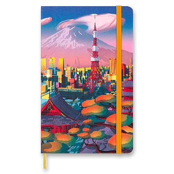 Obrázek produktu Zápisník Moleskine I am Tokyo - tvrdé desky - L, linkovaný