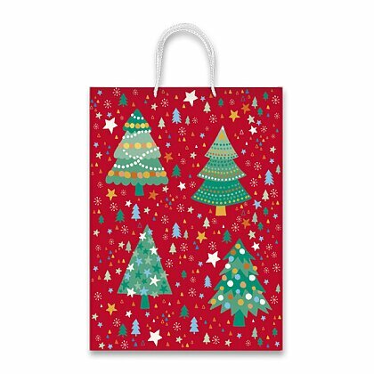 Obrázok produktu Sadoch Christmas Trees - darčeková taška - 205 x 115 x 260 mm