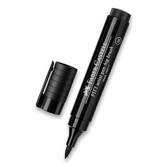Obrázek produktu Popisovač Faber-Castell Pitt Artist Pen Big Brush - čierny