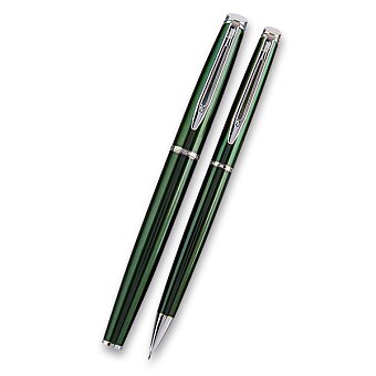 Obrázek produktu Waterman Hémisphère Metallic green - sada roller a mechanická tužka