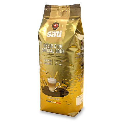 Obrázek produktu Sati Désir d´Or Speciál Doux - zrnková káva - 1 kg