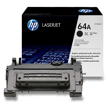 Obrázek produktu HP - toner č. 64A, CC364A, black (černý) pro laserové tiskárny