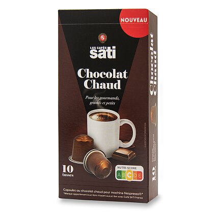 Product image Sati Hot Chocolate - coffee machine capsules - 10 capsules