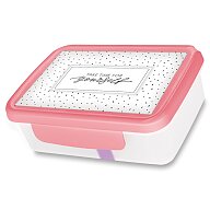 Zdravá sváča Pastel - svačinový box - růžová