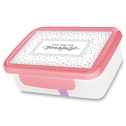 Product image Zdravá sváča Pastel - svačinový box - růžová