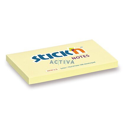 Obrázok produktu Hopax Stick'n Notes - samolepiaci bloček - 127 × 76 mm, 100 l., 1 ks