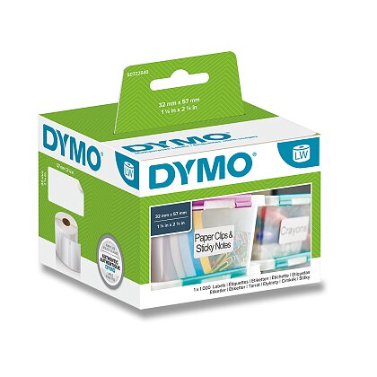Obrázok produktu Dymo LW S0722540 - originálne papierové štítky - 57 x 31 mm