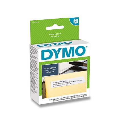 Obrázek produktu Dymo LW S0722550 - originální papírové štítky - 51 x 19 mm