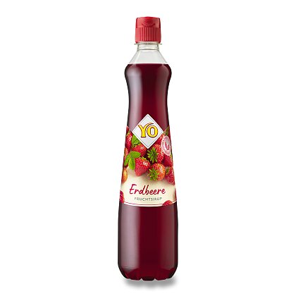 Obrázok produktu Yo - ovocný sirup - 0,7 l, jahoda