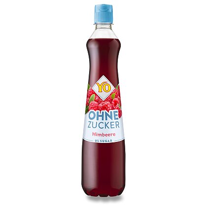 Obrázok produktu Yo - ovocný sirup bez cukru - Malina, 0,7 l