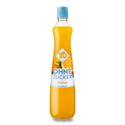 Obrázok produktu Yo - ovocný sirup bez cukru - Pomaranč, 0,7 l