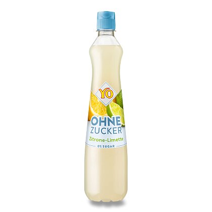 Obrázok produktu Yo - ovocný sirup bez cukru - Citrón a limetka, 0,7 l